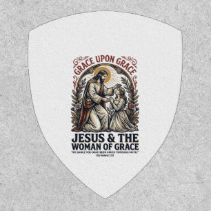 Jesus Menopause Midlife Women Encouragement Shirt Patch