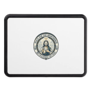 Jesus Mental Health Affirmations T-Shirt Inspirati Hitch Cover