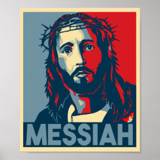 Jesus Messiah Christian Poster