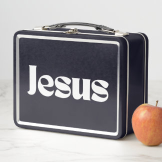 Jesus Metal Lunch Box