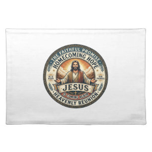 Jesus Military Spouse Waiting Wife T-Shirt Inspira Cloth Placemat