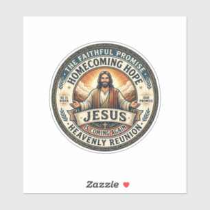 Jesus Military Spouse Waiting Wife T-Shirt Inspira Sticker