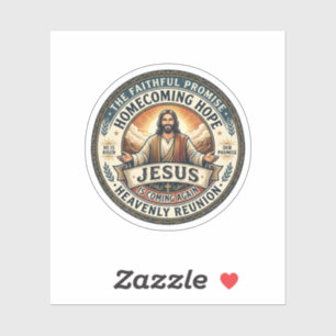 Jesus Military Spouse Waiting Wife T-Shirt Inspira Sticker