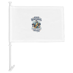 Jesus Miscarriage Comfort Healing T-Shirt Inspirat Car Flag