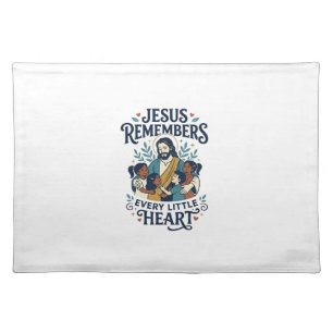 Jesus Miscarriage Comfort Healing T-Shirt Inspirat Cloth Placemat