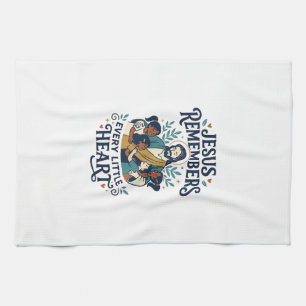Jesus Miscarriage Comfort Healing T-Shirt Inspirat Kitchen Towel