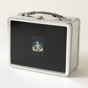 Jesus Miscarriage Comfort Healing T-Shirt Inspirat Metal Lunch Box