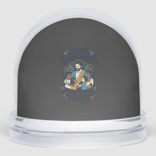 Jesus Miscarriage Comfort Healing T-Shirt Inspirat Snow Globe