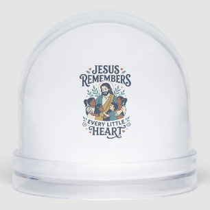 Jesus Miscarriage Comfort Healing T-Shirt Inspirat Snow Globe