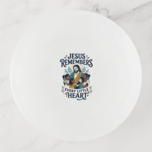 Jesus Miscarriage Comfort Healing T-Shirt Inspirat Trinket Tray