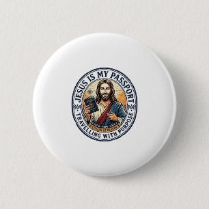 Jesus Missionary Global Missions Shirt Christian G Button