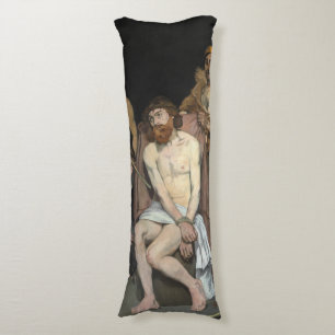 Jesus Mocked by Soldiers Edouard Manet Body Pillow