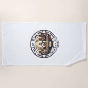 Jesus Moms Group Womens Bible Study Vintage Shirt Beach Towel