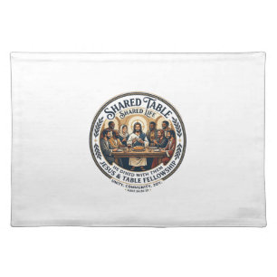 Jesus Moms Group Womens Bible Study Vintage Shirt Cloth Placemat