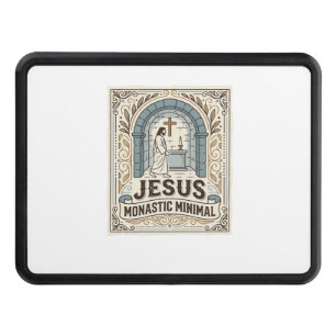 Jesus Monastic Minimal Jesus Monastic Minimal Chri Hitch Cover