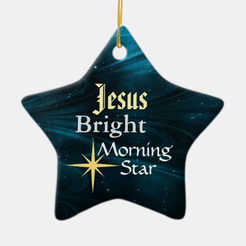 Jesus Morning Star Customized Ornament