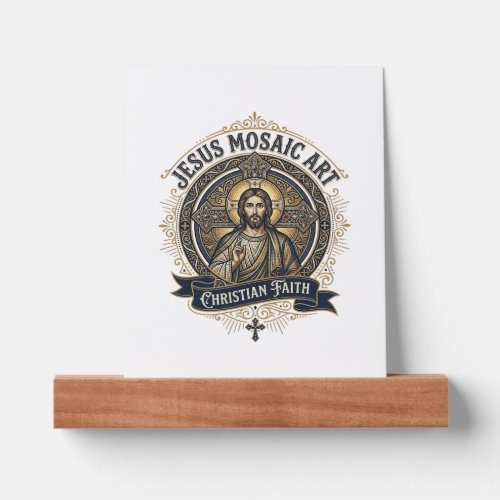 Jesus Mosaic Art Jesus Mosaic Art Christian Faith  Picture Ledge
