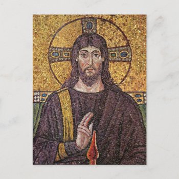 Jesus Mosaic Postcards by allpicturesofjesus at Zazzle