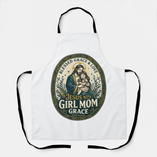 Jesus Motherhood Micro Identities Shirt Faith Base Apron