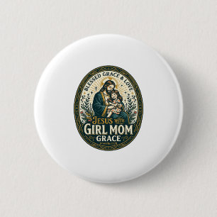 Jesus Motherhood Micro Identities Shirt Faith Base Button