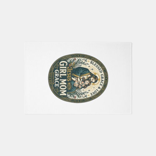 Jesus Motherhood Micro Identities Shirt Faith Base Rug