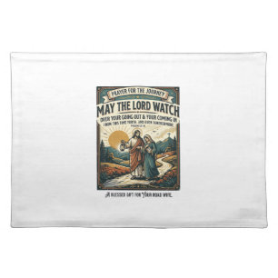 Jesus Motorcycle Club Spouse T-Shirt Inspirational Cloth Placemat