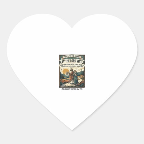 Jesus Motorcycle Club Spouse T-Shirt Inspirational Heart Sticker