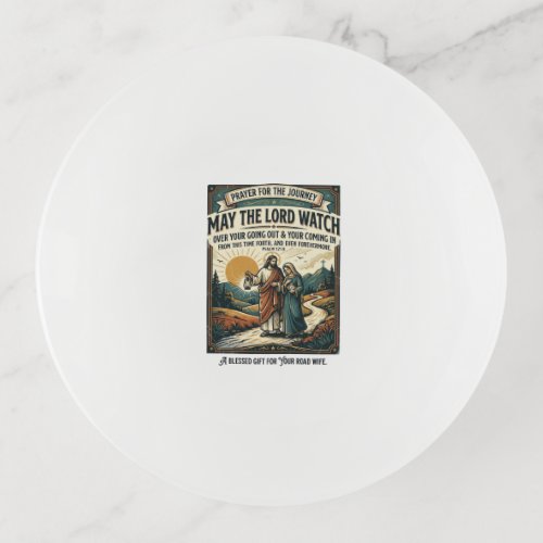 Jesus Motorcycle Club Spouse T-Shirt Inspirational Trinket Tray