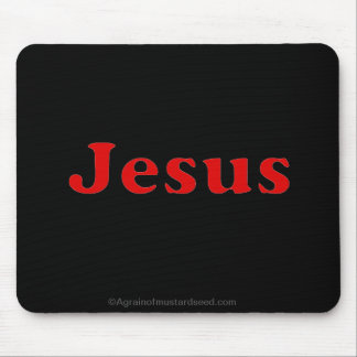 JESUS MOUSE PAD