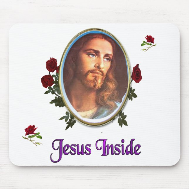 Jesus Mouse Pad (Front)