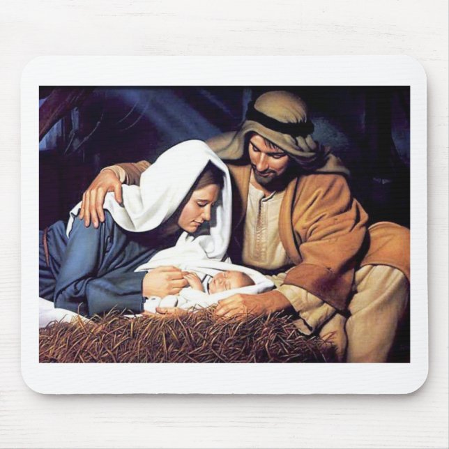 Jesus  mouse pad (Front)