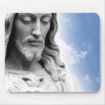 Jesus Mouse Pad by agiftfromgod at Zazzle