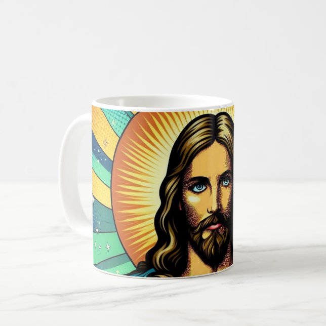 Jesus mug! coffee mug (Front Left)