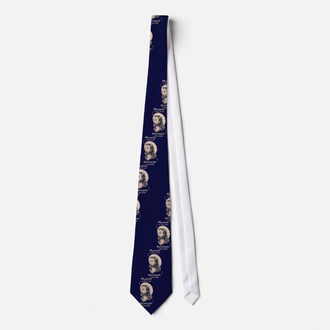 Jesus Mullet Neck Tie (Front)
