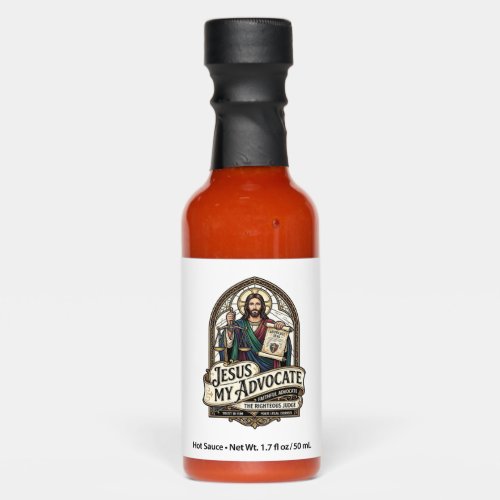 Jesus My Advocate Jesus Courtroom Advocate Christi Hot Sauces