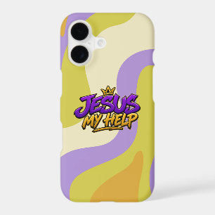 Jesus my help iPhone 17 case