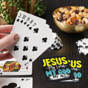 JESUS, MY LORD, MY GOD, MY ALL POKER CARDS