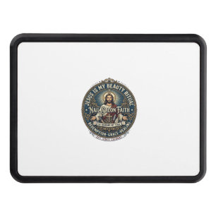 Jesus Nail Tech Nail Artist T-Shirt Inspirational  Hitch Cover