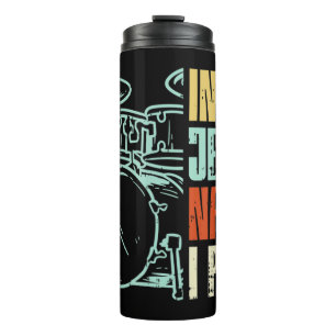 Jesus Name I Play Drums God Drumming Music Christi Thermal Tumbler