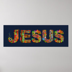 JESUS NAME POSTER