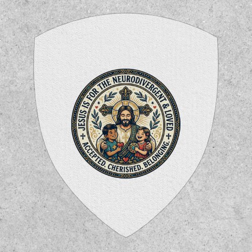 Jesus Neurodivergent Encouragement T-Shirt Inspira Patch