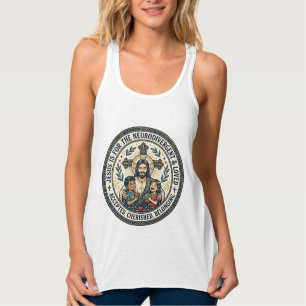 Jesus Neurodivergent Encouragement T-Shirt Inspira Tank Top