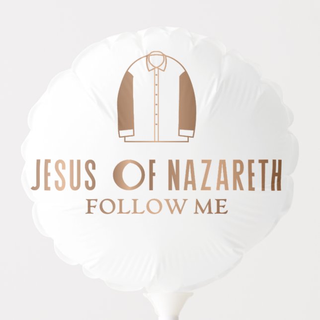 Jesus of Nazareth ballon small Balloon (Front)