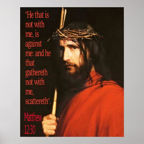 Jesus of Nazareth _ Ecce Homo Latin â Poster