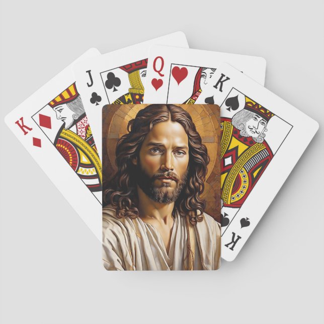 Jesus of Nazareth Poker Cards (Back)