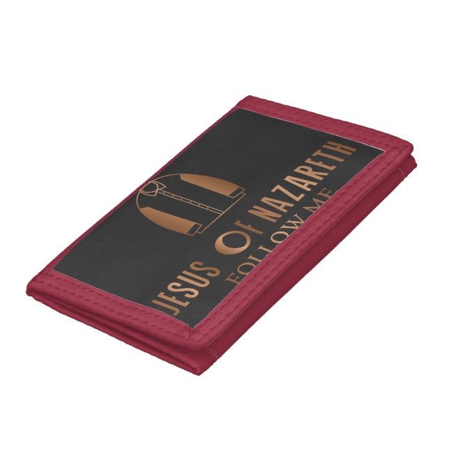 Jesus of Nazareth tri , fold wallet (Bottom)