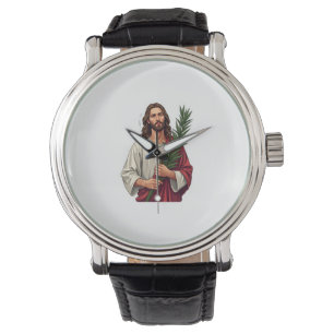 Jesus Olive Branch Vintage Engraved Tee 2 Watch