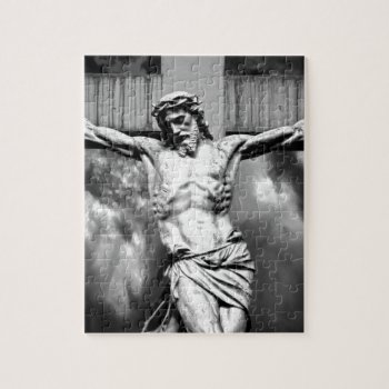 Jesus On A Cross Jigsaw Puzzle by shanesimages at Zazzle