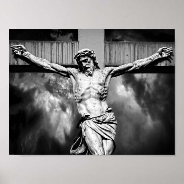 Jesus on a Cross Poster (Front)