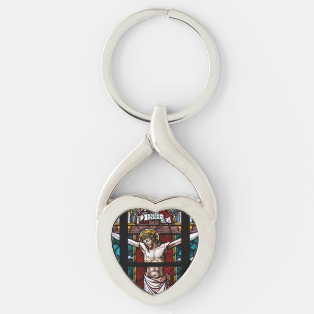 Jesus on Cross Keychain (Front)